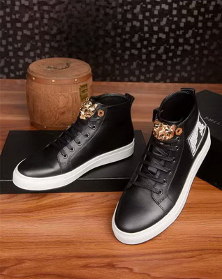 PhiliPP Plein High-Top Fashion Men Shoes--025